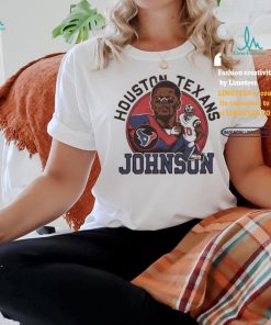 Official Houston Texans Andre Johnson #80 Painting T Shirt
