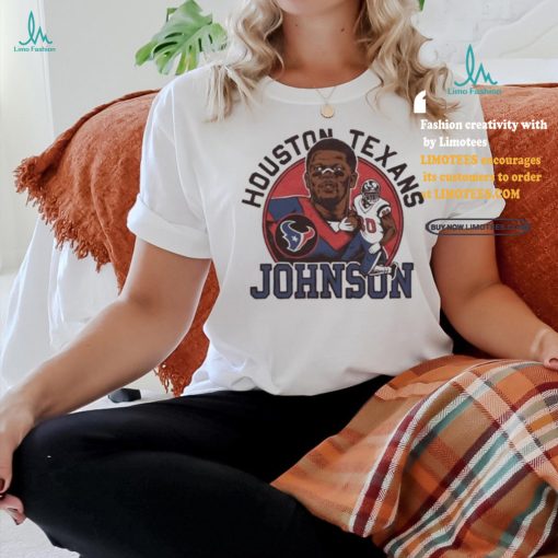 Official Houston Texans Andre Johnson #80 Painting T Shirt