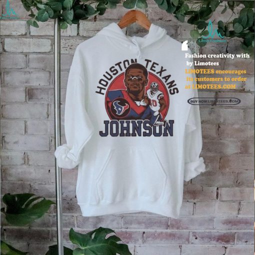 Official Houston Texans Andre Johnson #80 Painting T Shirt