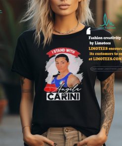 Official I stand with angela aarinI T shirt, hoodie, sweater, long sleeve and tank top Official I stand with angela aarinI T shirt