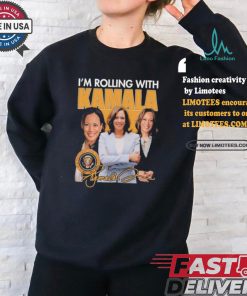 Official I’m Rolling With Kamala Harris Shirt