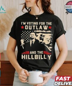 Official I’m Voting For The Outlaw And The Hillbilly Shirt