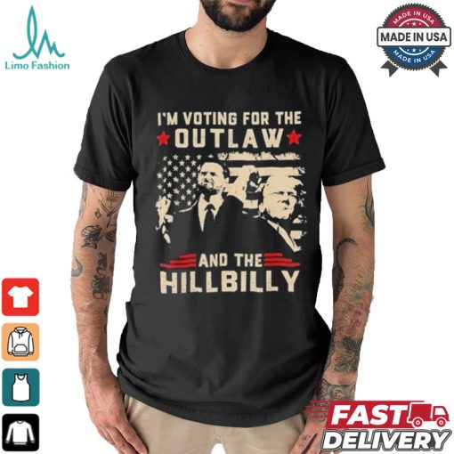 Official I’m Voting For The Outlaw And The Hillbilly Shirt