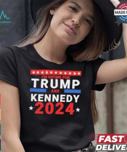 Official I’m Voting For Trump And Kennedy 2024 T Shirt