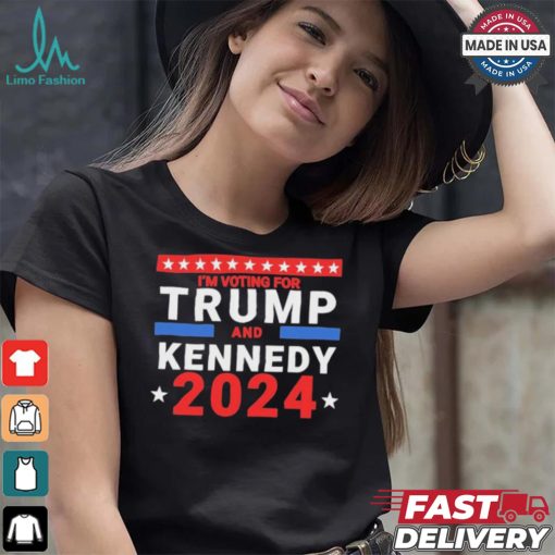 Official I’m Voting For Trump And Kennedy 2024 T Shirt