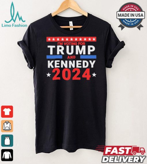 Official I’m Voting For Trump And Kennedy 2024 T Shirt