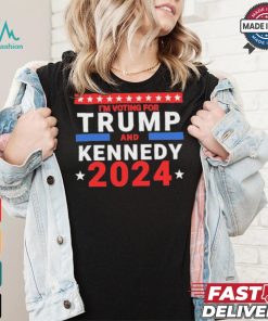 Official I’m Voting For Trump And Kennedy 2024 T Shirt