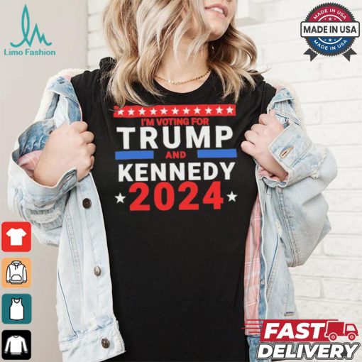 Official I’m Voting For Trump And Kennedy 2024 T Shirt