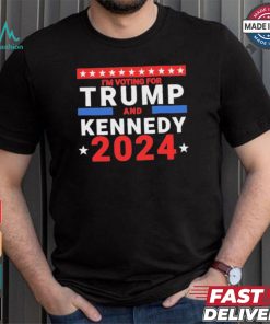 Official I’m Voting For Trump And Kennedy 2024 T Shirt