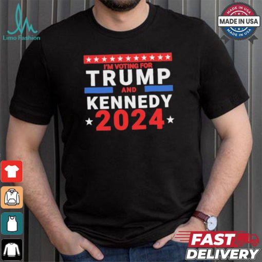 Official I’m Voting For Trump And Kennedy 2024 T Shirt