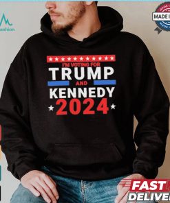 Official I’m Voting For Trump And Kennedy 2024 T Shirt