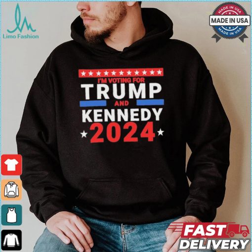 Official I’m Voting For Trump And Kennedy 2024 T Shirt