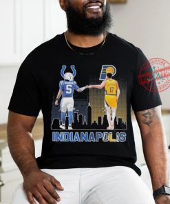 Official Indianapolis Colts Anthony Richardson Indiana Pacers Tyrese Haliburton T Shirt