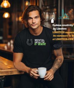 Official Indianapolis Colts Mental Health Is Health Logo Shirt