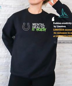 Official Indianapolis Colts Mental Health Is Health Logo Shirt