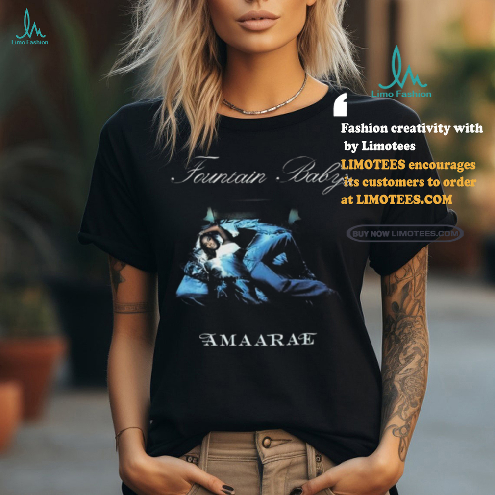 Official Interscope Records Merch Store Amaarae EU Black Tour Shirt Official Interscope Records Merch Store Amaarae EU Black Tour Shirt