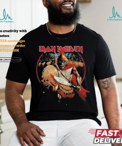 Official Iron Maiden The Future Past 2024 World Tour Alexander The Great Tour Stops Artwork T Shirt