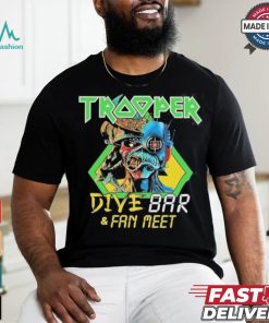 Official Iron Maiden Trooper Dive Bar And Fan Meet In Perth On September 1 2024 At The Shoe Bar shirt
