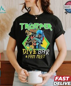 Official Iron Maiden Trooper Dive Bar And Fan Meet In Perth On September 1 2024 At The Shoe Bar shirt