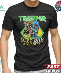 Official Iron Maiden Trooper Dive Bar And Fan Meet In Perth On September 1 2024 At The Shoe Bar shirt