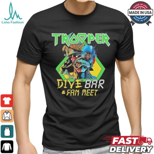 Official Iron Maiden Trooper Dive Bar And Fan Meet In Perth On September 1 2024 At The Shoe Bar shirt