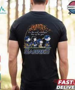 Official It’s The Most Wonderful Time Of The Year Peanuts Characters x Buffalo Sabres Shirt