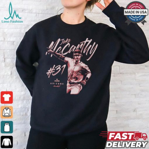 Official Jake McCarthy #31 Arizona Mono Vintage Graphic t shirt