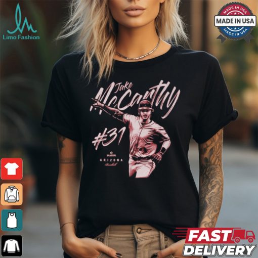 Official Jake McCarthy #31 Arizona Mono Vintage Graphic t shirt