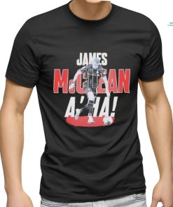 Official James mcclean a’ha soccer T shirt