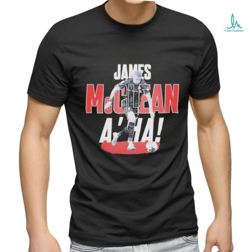 Official James mcclean a’ha soccer T shirt