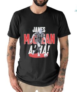 Official James mcclean a’ha soccer T shirt