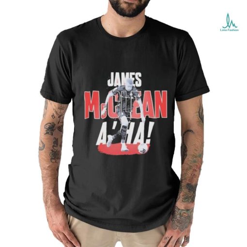 Official James mcclean a’ha soccer T shirt