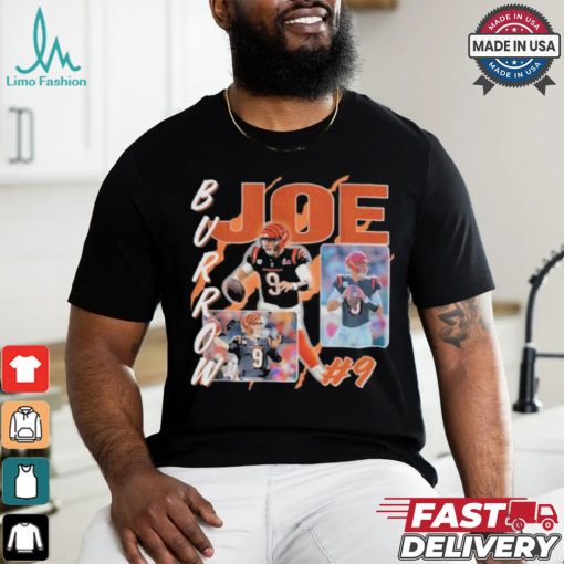 Official Joe Burrow Graphic Tee for Football Fan, Joey B Cincinnati Quarterback Shirt
