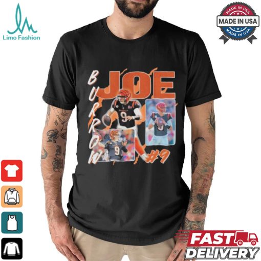 Official Joe Burrow Graphic Tee for Football Fan, Joey B Cincinnati Quarterback Shirt