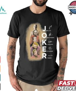 Official Joker Batman Jared Leto Joaquin Phoenix Jack Nicholson Heath Ledger Shirt