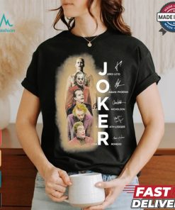 Official Joker Batman Jared Leto Joaquin Phoenix Jack Nicholson Heath Ledger Shirt