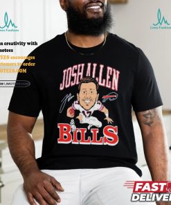 Official Josh Allen Buffalo Bills Homage Caricature Player Shirt