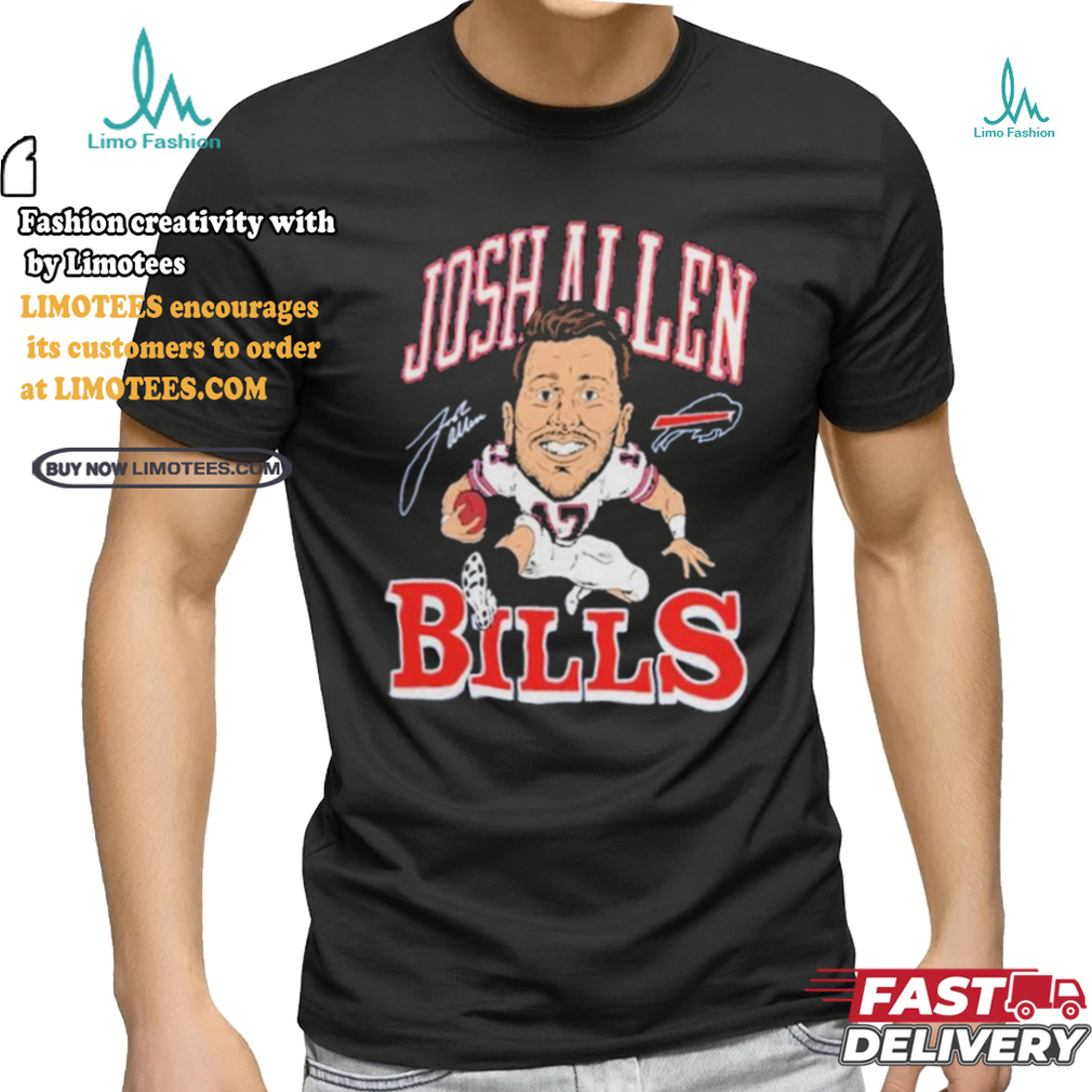 Official Josh Allen Buffalo Bills Homage Caricature Player Shirt Official Josh Allen Buffalo Bills Homage Caricature Player Shirt