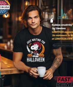 Official Just Waiting For Halloween Snoopy Shirt