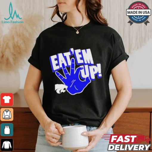 Official K state Eat ’em Up Cats Logo Shirt