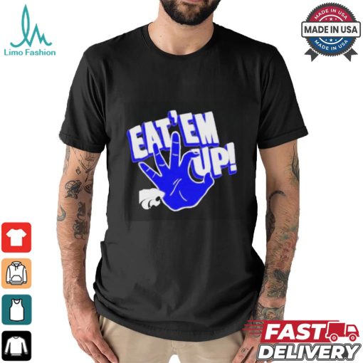 Official K state Eat ’em Up Cats Logo Shirt