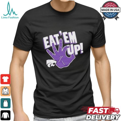 Official K state eat ’em up cats T shirt