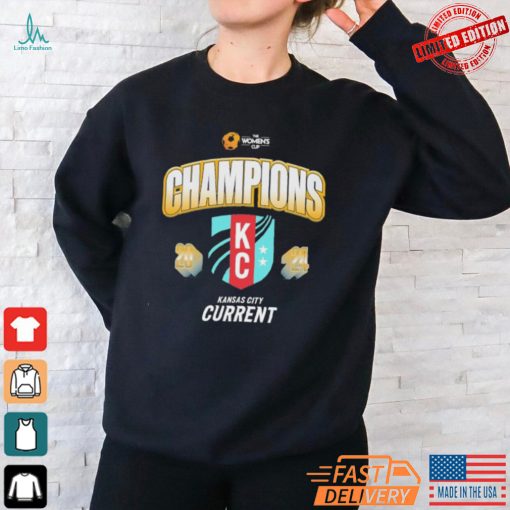 Official KC Current’s Championship of the 2024 Women’s Cup KC Tournament T Shirt