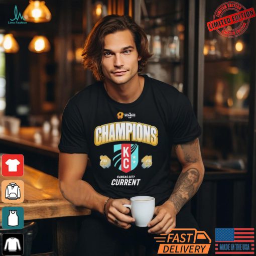 Official KC Current’s Championship of the 2024 Women’s Cup KC Tournament T Shirt