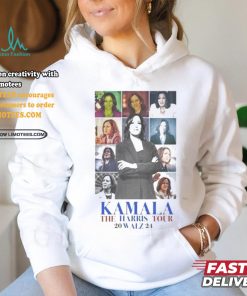 Official Kamala Harris The Harris Tour Walz 2024 Era Tour T shirt