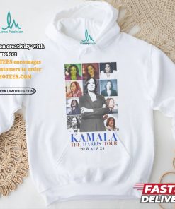 Official Kamala Harris The Harris Tour Walz 2024 Era Tour T shirt