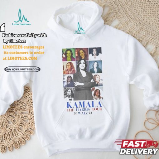 Official Kamala Harris The Harris Tour Walz 2024 Era Tour T shirt