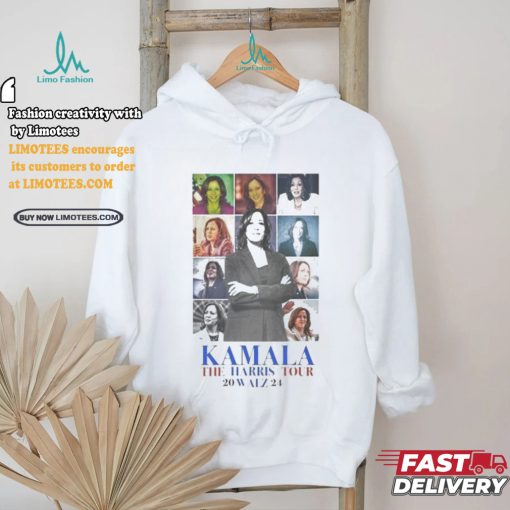 Official Kamala Harris The Harris Tour Walz 2024 Era Tour T shirt