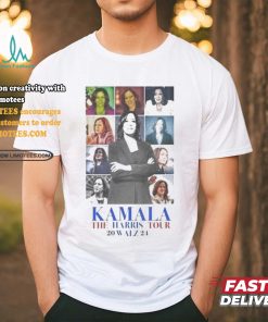 Official Kamala Harris The Harris Tour Walz 2024 Era Tour T shirt