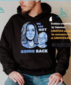 Official Kamala Harris Tim Walz 2024 We are Not Going Back Unisex T Shirt